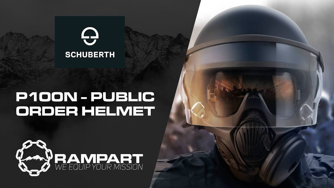 Video: Schuberth P-100n Riot Helmet