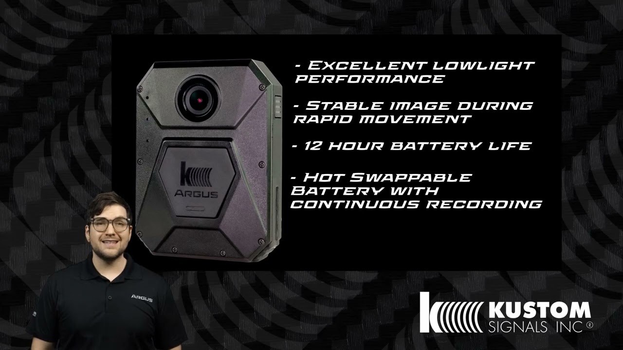 Argus Camera Array Video: Argus Body Worn Camera - Meet Argus
