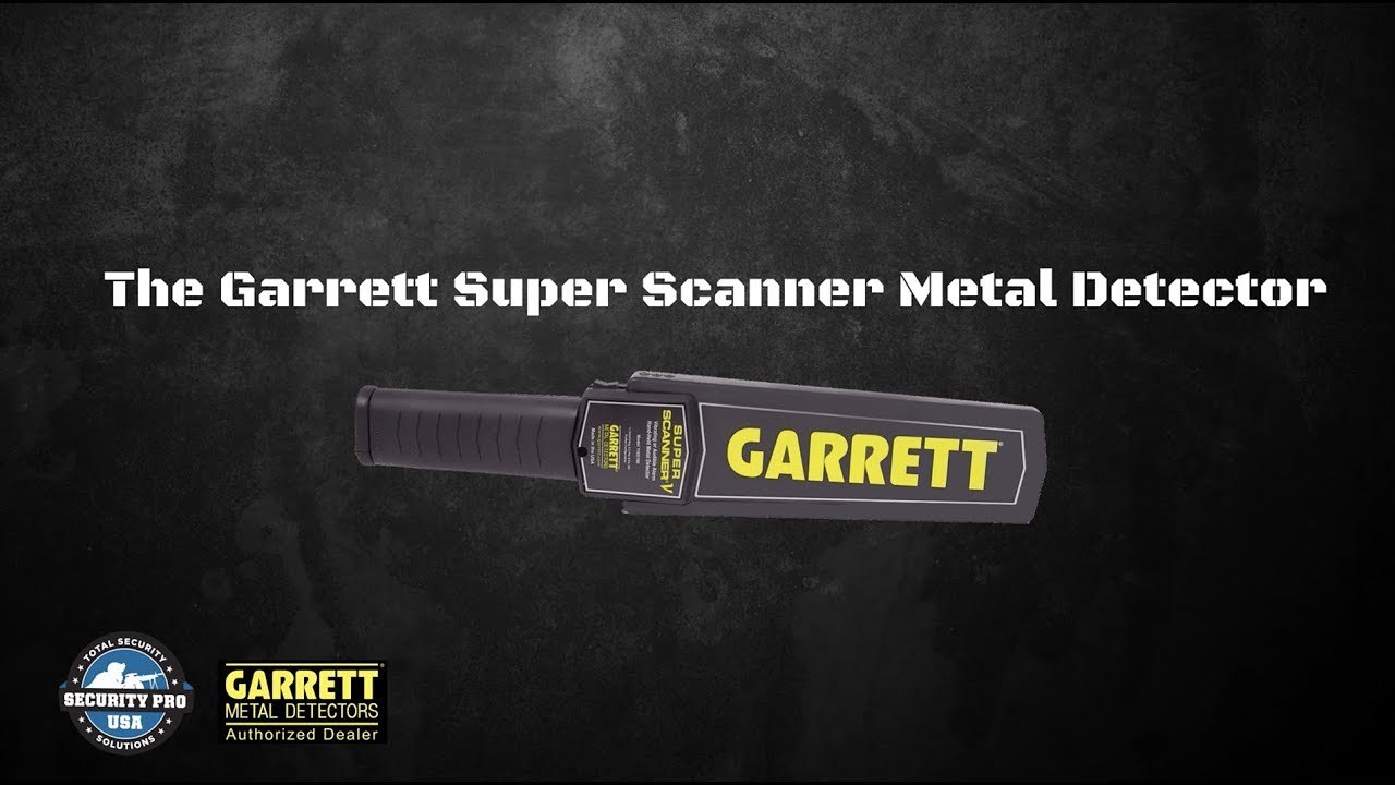 Video: Garrett Super Scanner Metal Detector