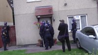 Massive series of drug raids in UK