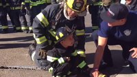 Calif. boy celebrates 5th birthday as firefighter