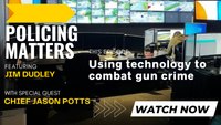 Chief Jason Potts on using technology to combat gun crime