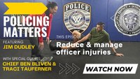 Implementing a program to reduce and manage police officer injuries