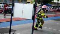 Black Helmet Apparel Participates in the Firefighter Combat Challenge 