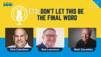 ET3: Don’t let this be the final word