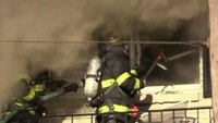 Second-alarm fire in Pa.