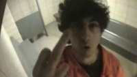 Boston bomber flips off jail cell surveillance cam