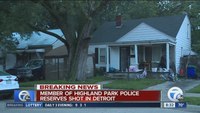 Detroit officer stable after drive-by shooting injury
