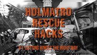 Holmatro Rescue Hacks: #1 Cutting hinges the right way