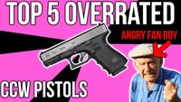 Top 5 most overrated CCW handguns