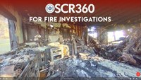 How does OSCR360 assist on fire and arson investigations?
