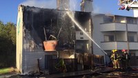 Tenn. firefighters battle 2-alarm apartment fire