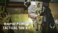 The Rapid Force Tactical Tan Kit | Alien Gear Holsters