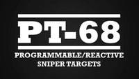 PT-68 Sniper Target - Programmable, Reactive Steel, Pop-up, 2000 meters