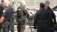 San Diego PD Use PepperBall to Help Resolve Incident With Barricaded Suspect's Car After Pursuit