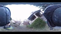Helmet Cam: 360-degree fire footage