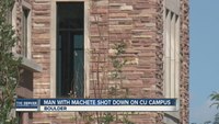 Police kill machete wielding suspect at Colo. college