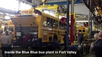 Tour of Blue Bird Corp. bus plant in Fort Valley