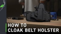 How To Wear The Cloak Belt Holster from Alien Gear
