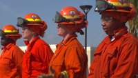 Calif. inmates become new firefighter recruits