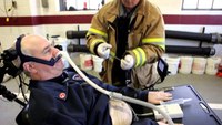 ALS wheelchair fire apparatus