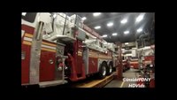 Tour of FDNY Repair Shops + New 2013 Tower Ladder Closeup