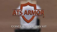 Range Day ATS Armor's Concealed Carry T-shirt w/IIIA soft body armor takes 11 Shots