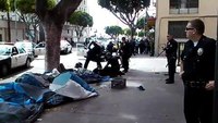 LA police kill man during struggle on Skid Row
