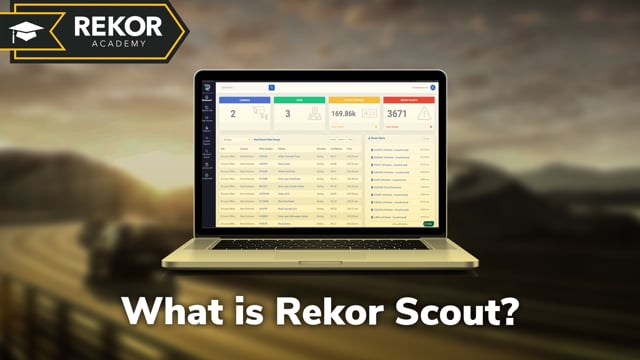 What is Rekor Scout™?