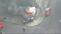 FDNY Ambulance on Fire