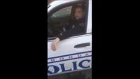 College student antagonizes cop for allegedly sleeping in squad