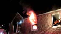 Raw video and radio traffic: 2-alarm NY house fire 