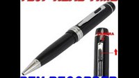 Hollywood Spy Shop HD 720p Spy Pen Video Camera Recorder with Audio (Sample Video)