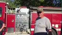 Man's grocery store rant at firefighters goes viral
