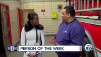 Detroit firefighter's compassion caught on camera