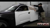  2013 Dodge Charger Door Wrap Installation Instruction