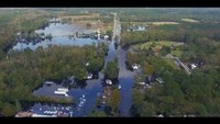 DJI |NCDOT  - 佛罗伦萨飓风后