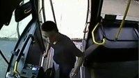 Violent assault on bus driver