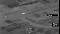Albuquerque PD Suspect Ditches Weapon Airborne FLIR