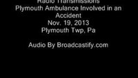 Audio of ambulance involved in crash
