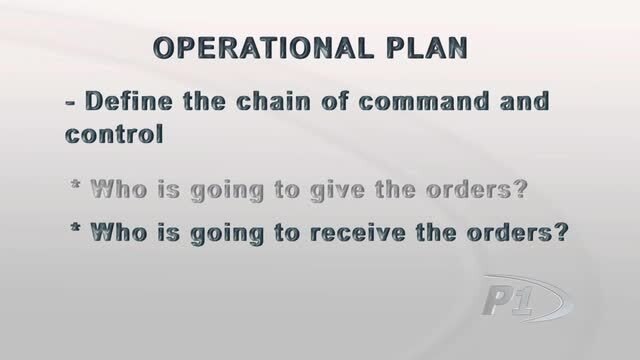Crowd Control: Writing an Operational Plan