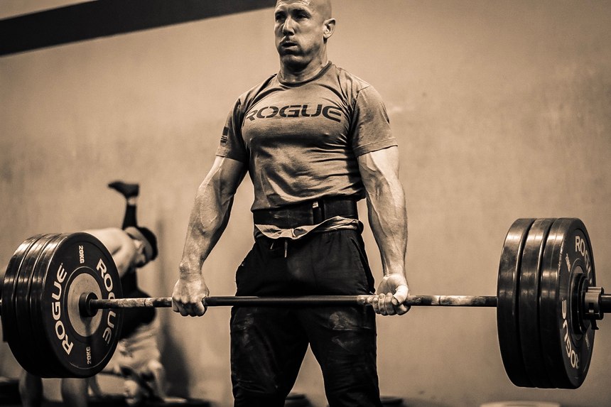 Starling says working out has always been his way of releasing the bad and letting in the good.