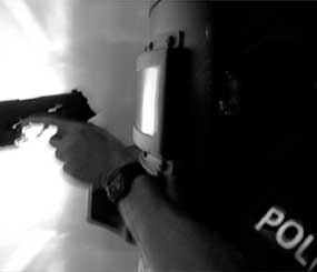Simulated live fire training can be cost prohibitive to a smaller agency, so the Blackhawk Police Department uses airsoft training to keep expenses low.