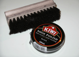 kiwi polishing brush