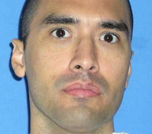This undated file photo released by the Texas Department of Criminal Justice shows death row inmate Rolando Ruiz. Ruiz is scheduled to die Tuesday, March 7, 2017, for the murder-for-hire slaying he carried out more than 24 years ago.