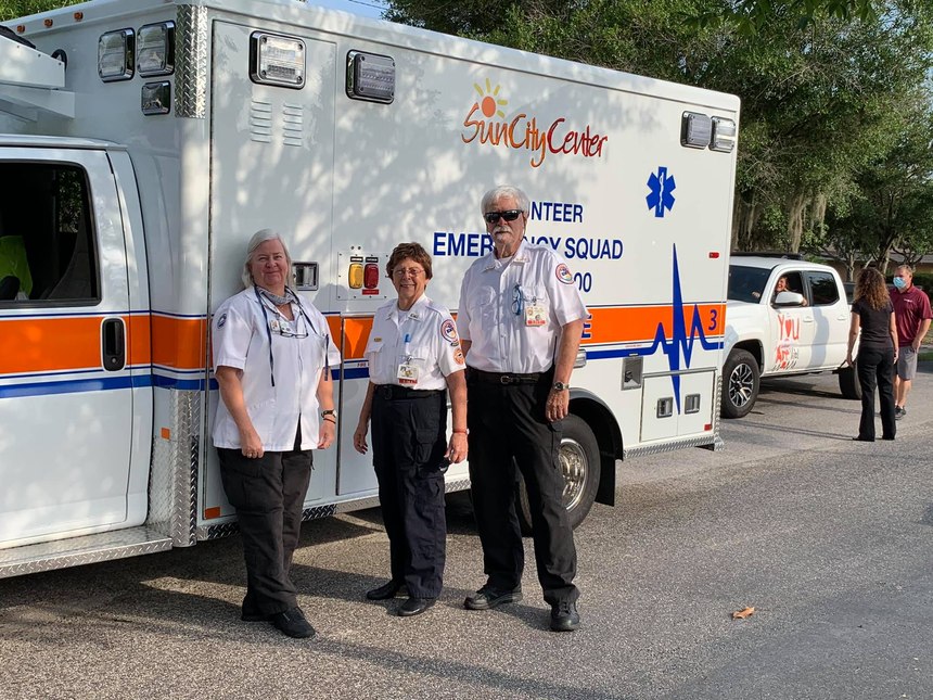 Sun City Center Emergency Squad was named the 2020 Volunteer EMS Service of the Year by the NAEMT and EMS World.
