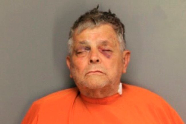 In this undated image released by the Florence County Sheriff's Office is Frederick Hopkins, 74, who was charged with murder and six counts of attempted murder Friday, Oct. 5, 2018, in Florence. S.C. Authorities say the Vietnam veteran accused of shooting seven law enforcement officers in South Carolina on Wednesday, ambushed investigators coming to question his adult son about a sexual assault.