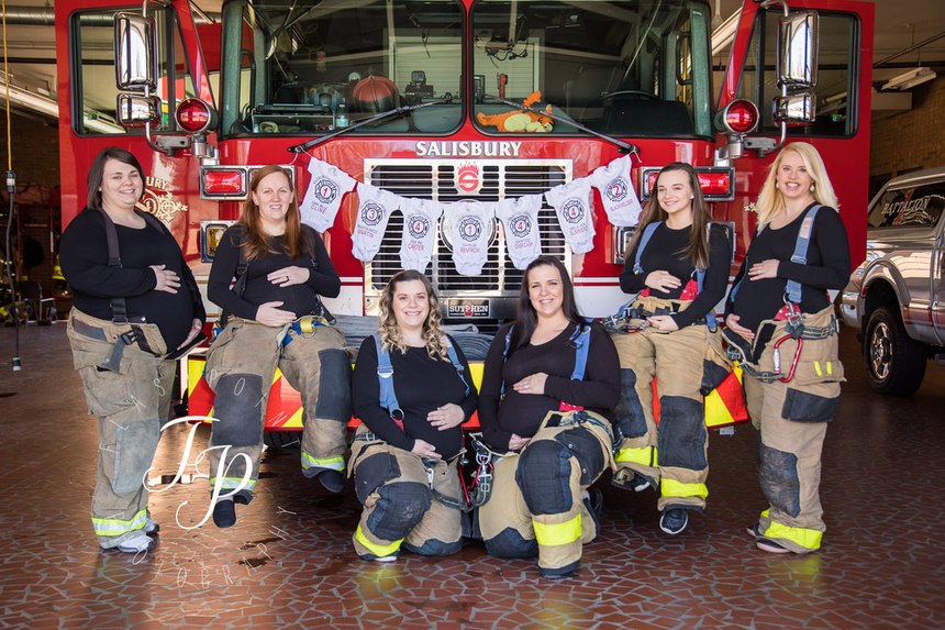 Photographer Brianna Mitschele said six of the women are first-time mothers. (Photo/Brianna Mitschele)