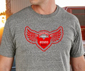 Everyday Hero T-shirts to support first responder charities are available for purchase for $14.99.