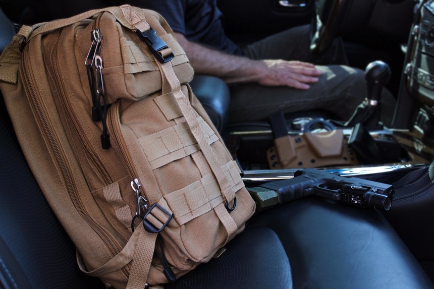 Having both a vehicle bug out bag and a home bug out bag means you will always be ready to go whatever the situation